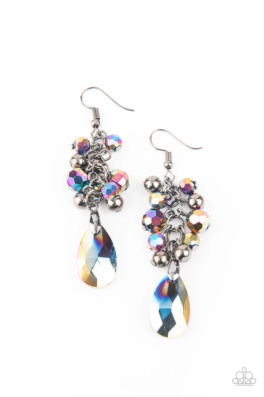 Paparazzi Accessories Multi Earrings - Before and AFTERGLOW