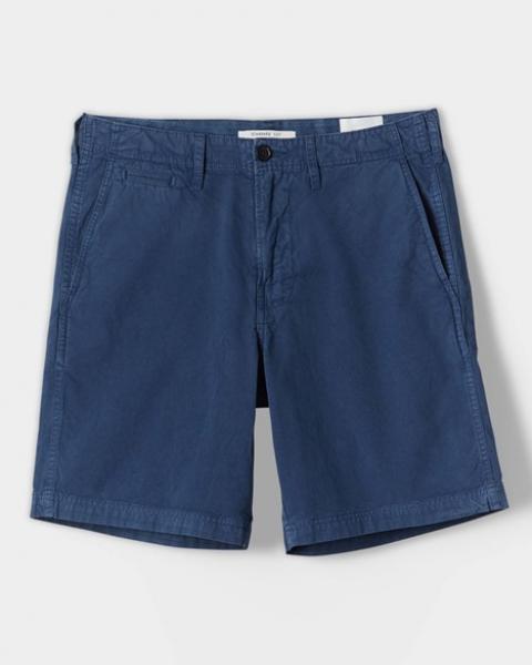 Pima Cotton Chino Shorts - Dress Blues