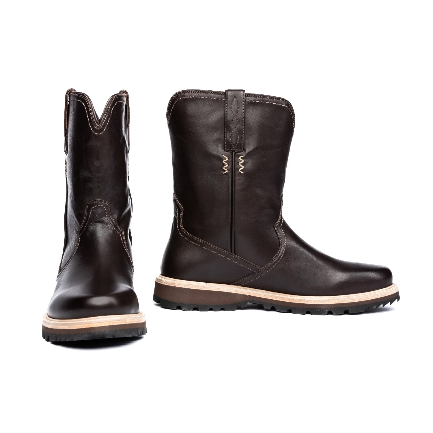 Ranger II Chocolate Pull On Boot