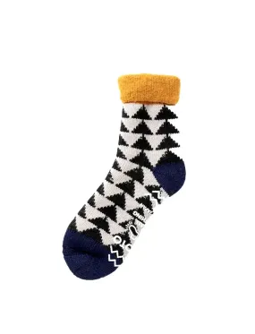 Rototo Room Socks Gold Black Navy