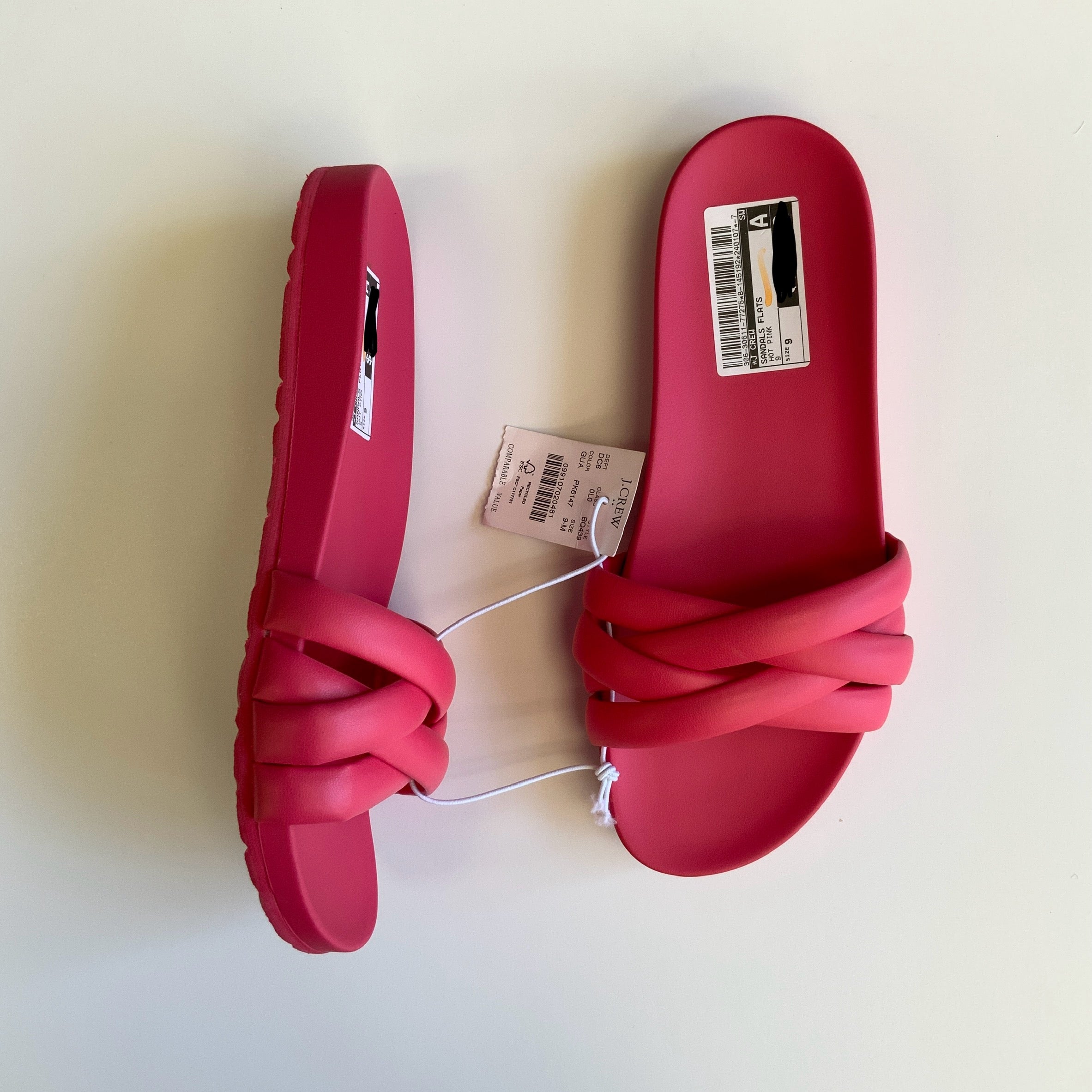 Sandals Flats J Crew Size 9