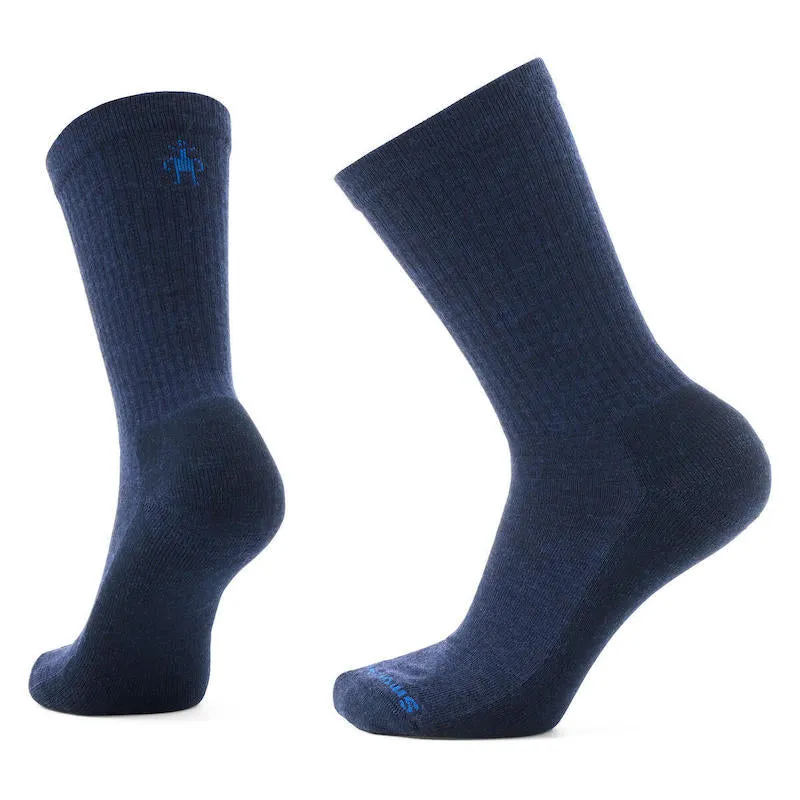 Smartwool Everyday Solid Rib Crew Socks - Deep Navy