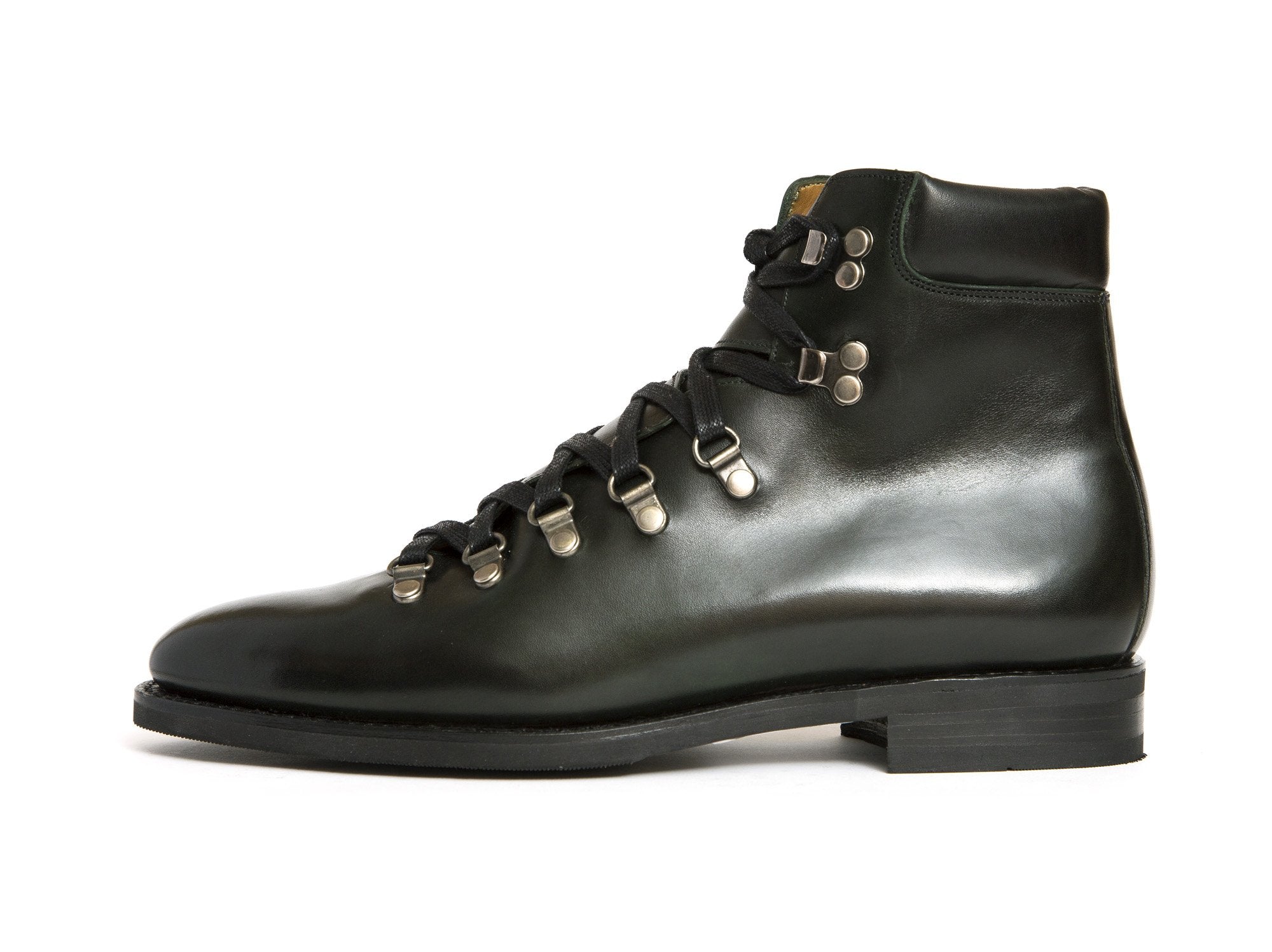 Snoqualmie - MTO - Dark Green Calf Museum - TMG Last - City Rubber Sole - Online Ordering