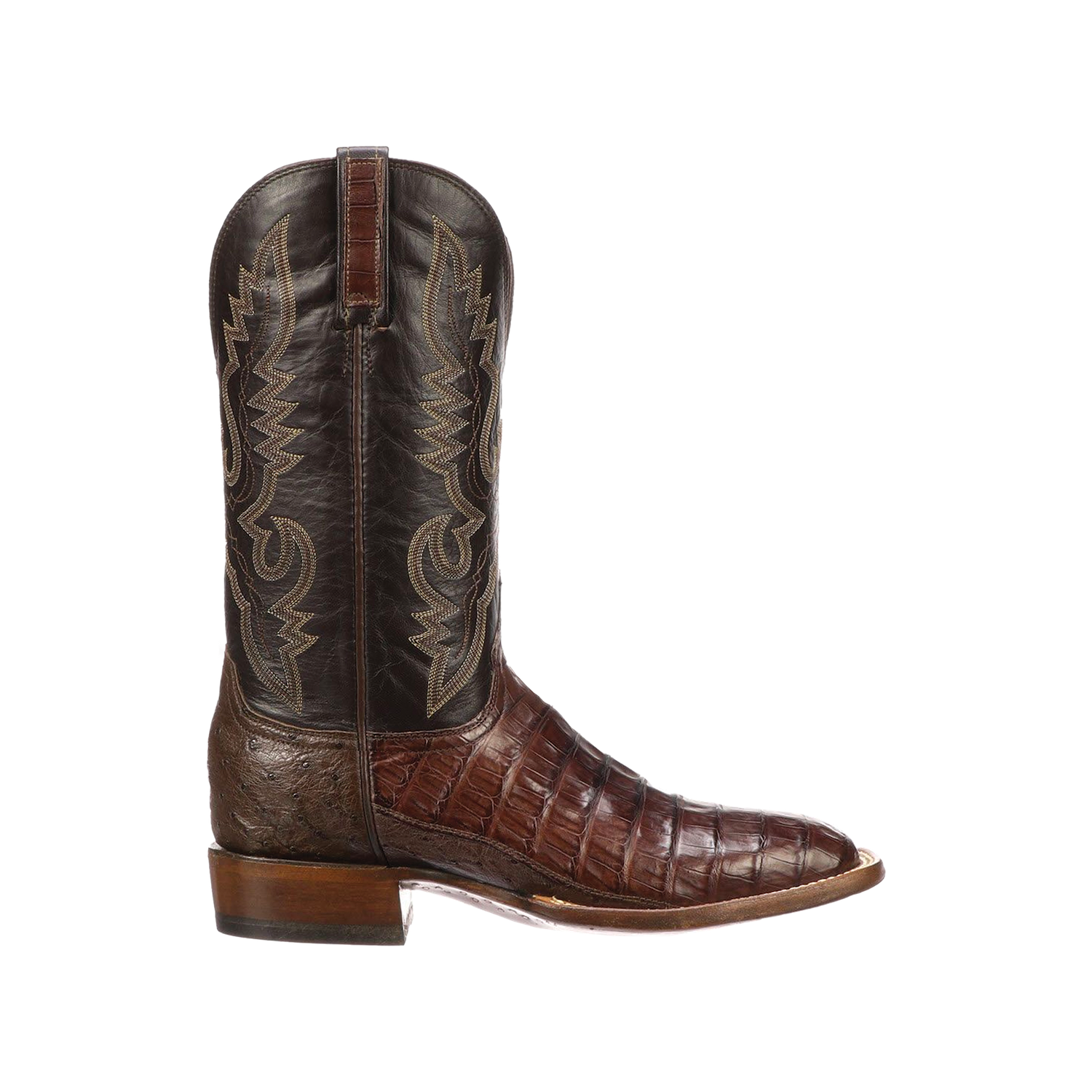 Trent - Brown Barrel in Dark Brown