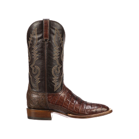 Trent - Brown Barrel in Dark Brown