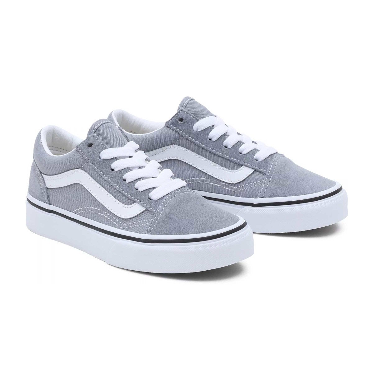 Vans Preschool Old Skool Grey White