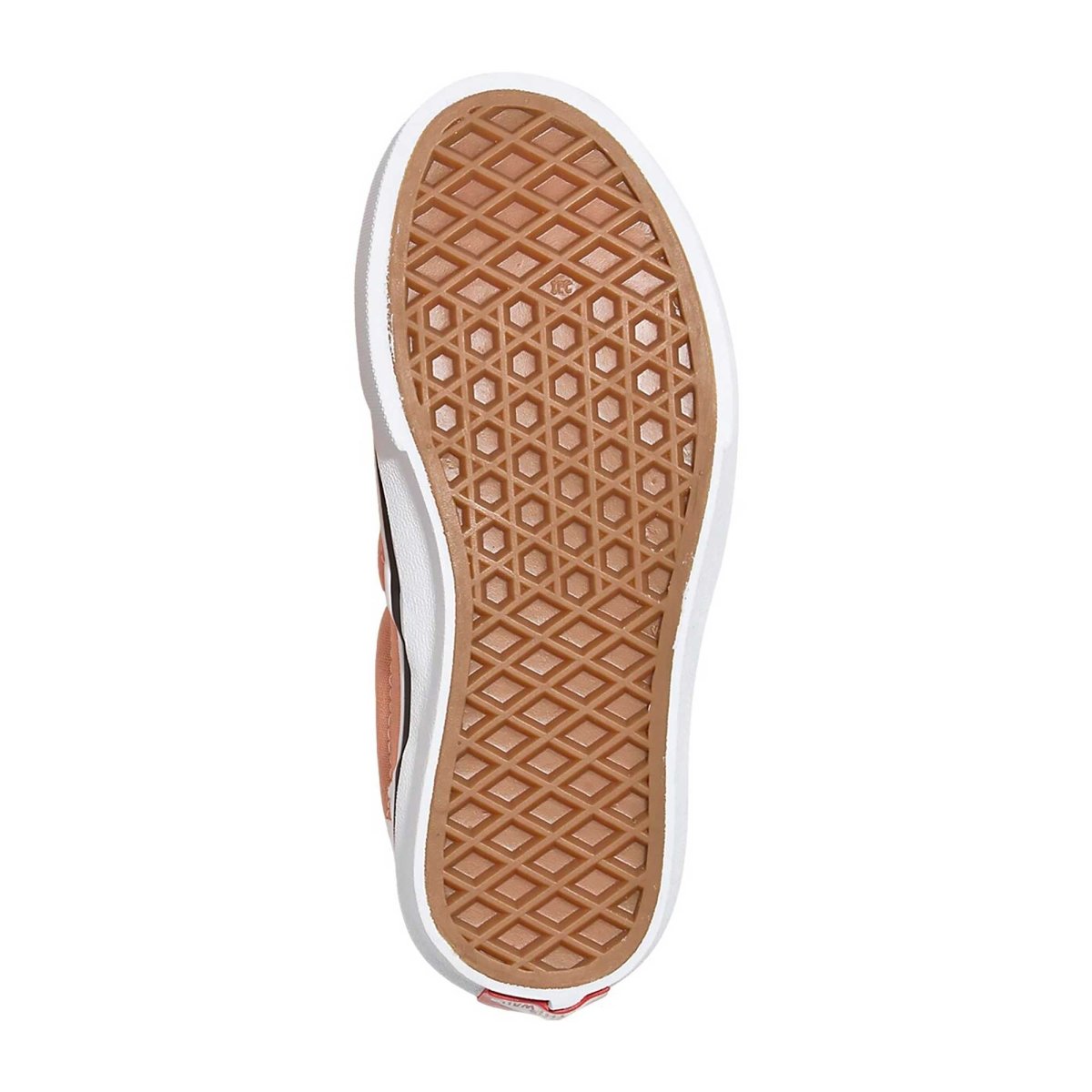 Vans PS Slip On Sun Baked/White Checkerboard for preschoolers.