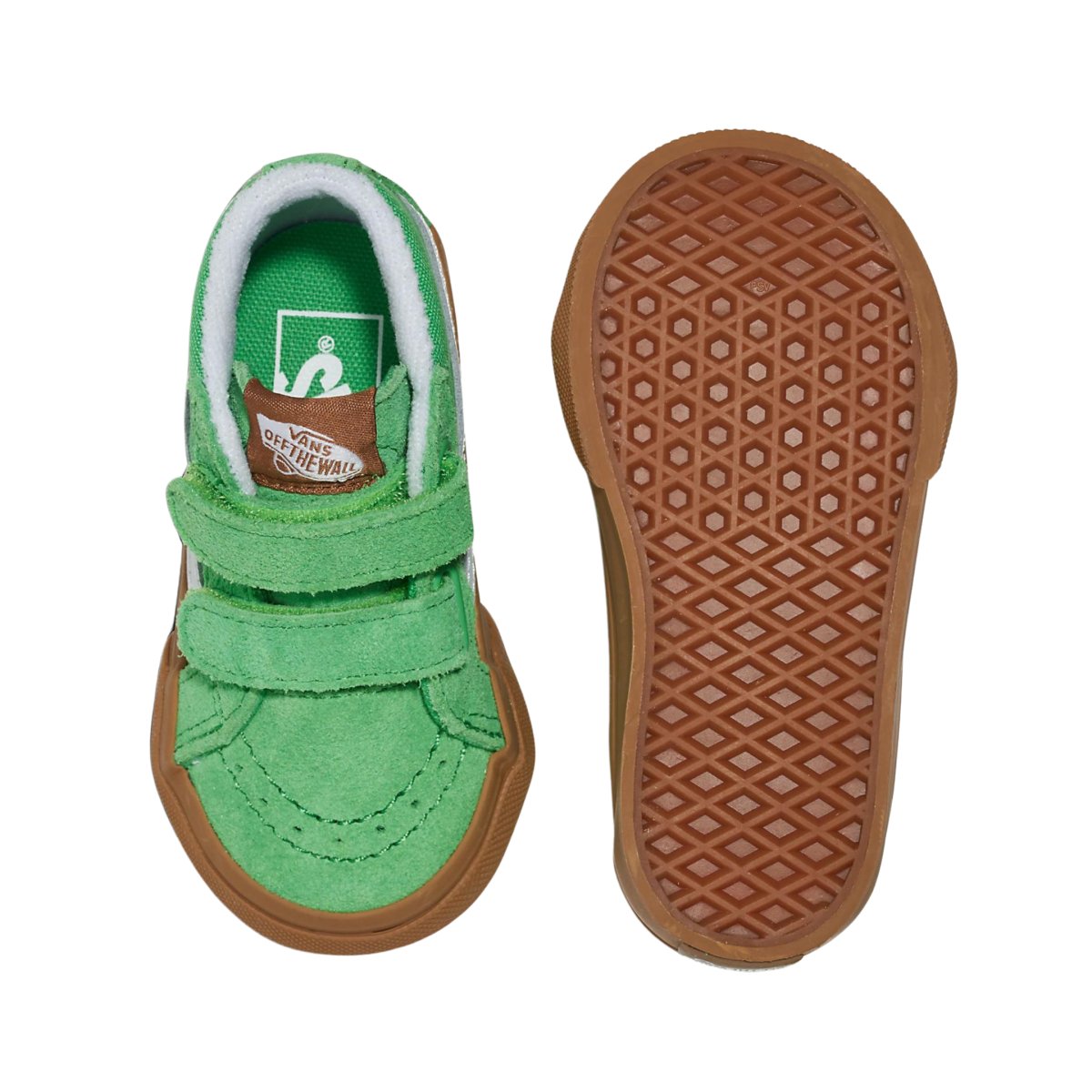 Vans Toddler Sk8-Mid Reissue Green Gum Sole