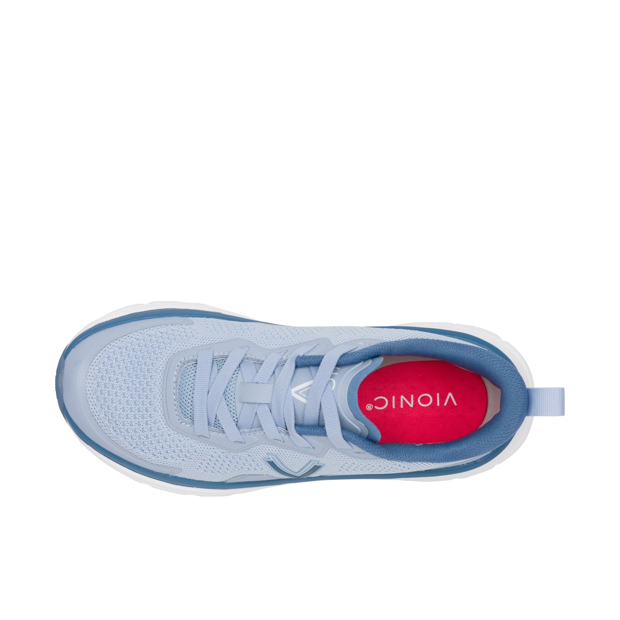 Vionic Max Lace Up Sneaker - Skyway Blue.