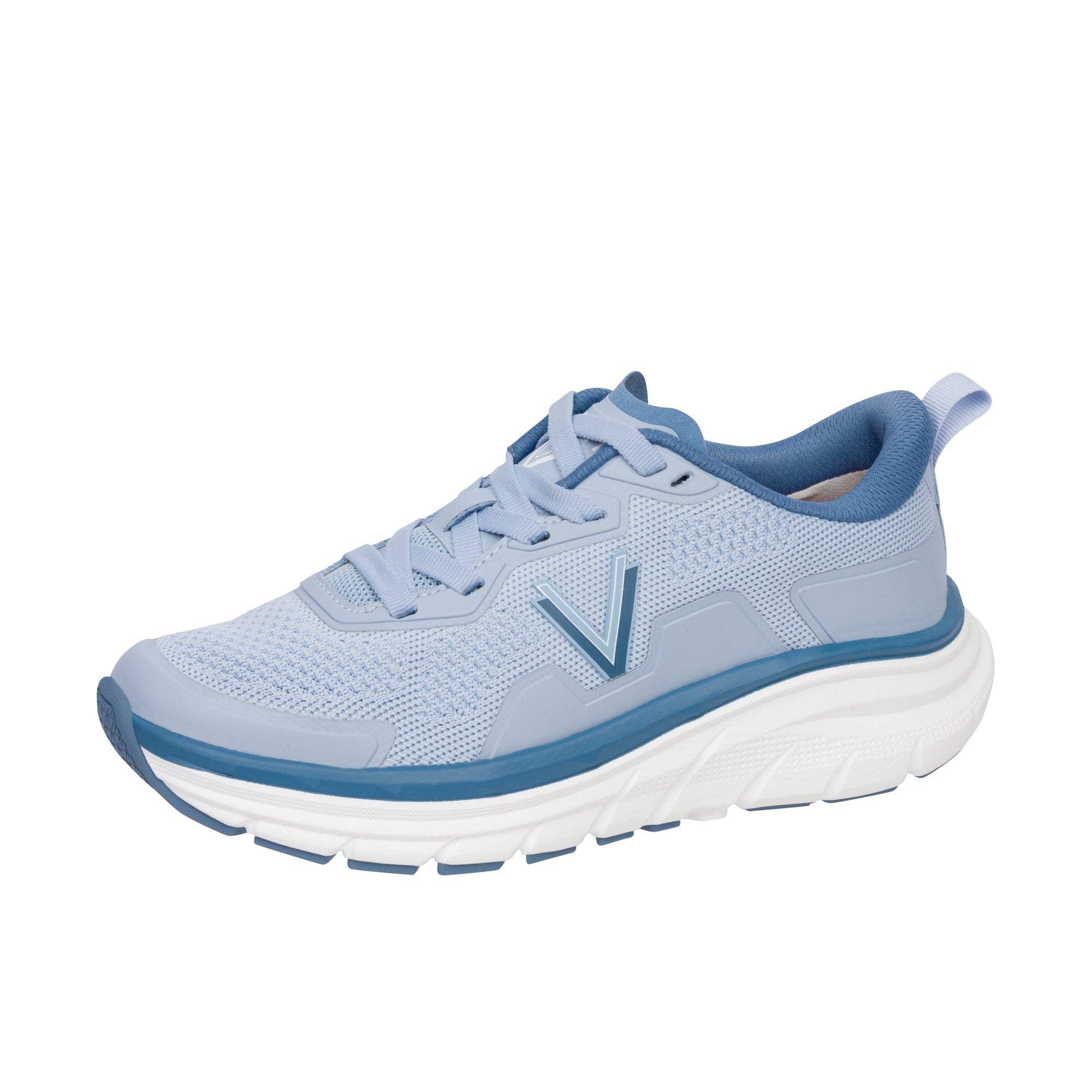 Vionic Max Lace Up Sneaker - Skyway Blue.