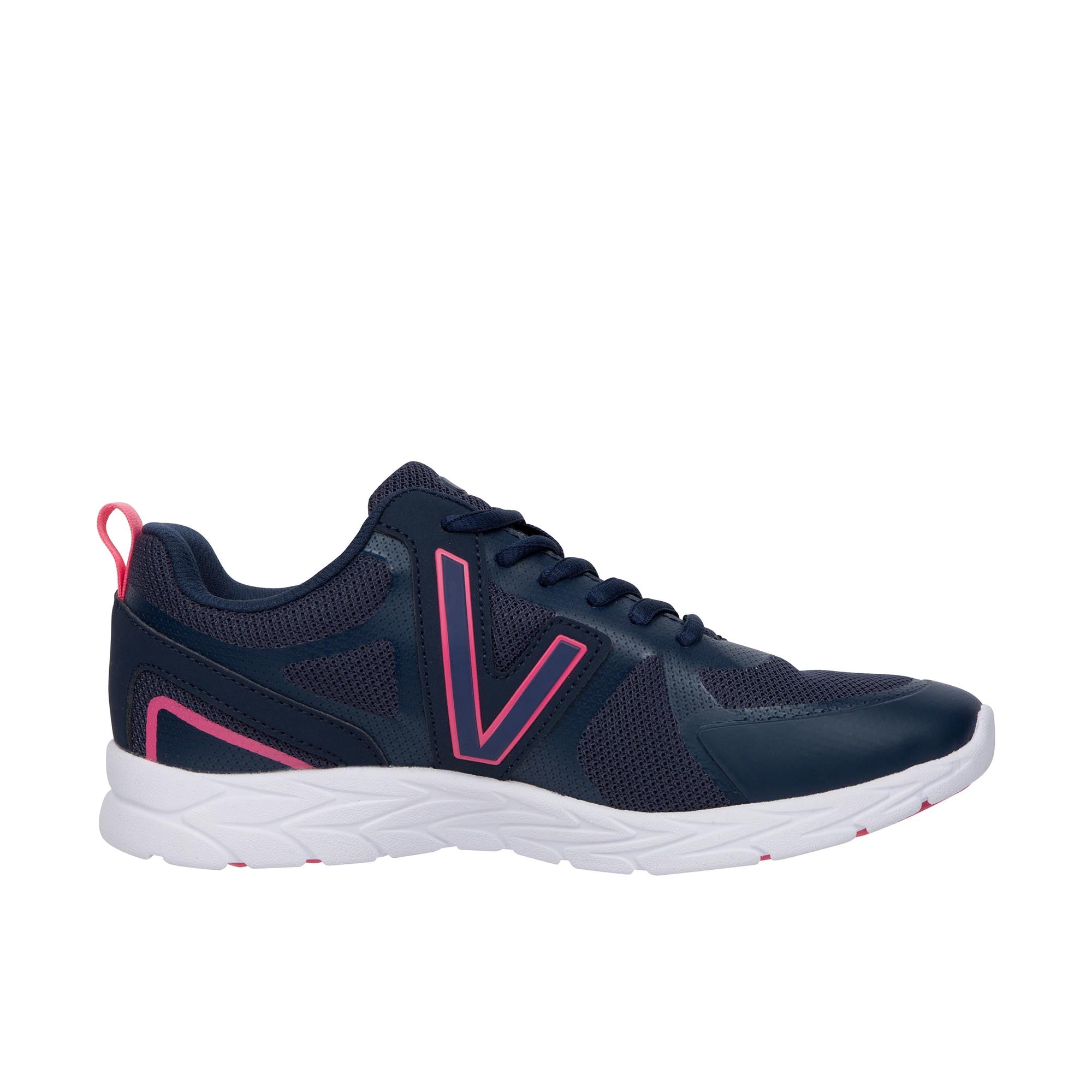 Vionic Women's Navy Pink Sneaker Miles II