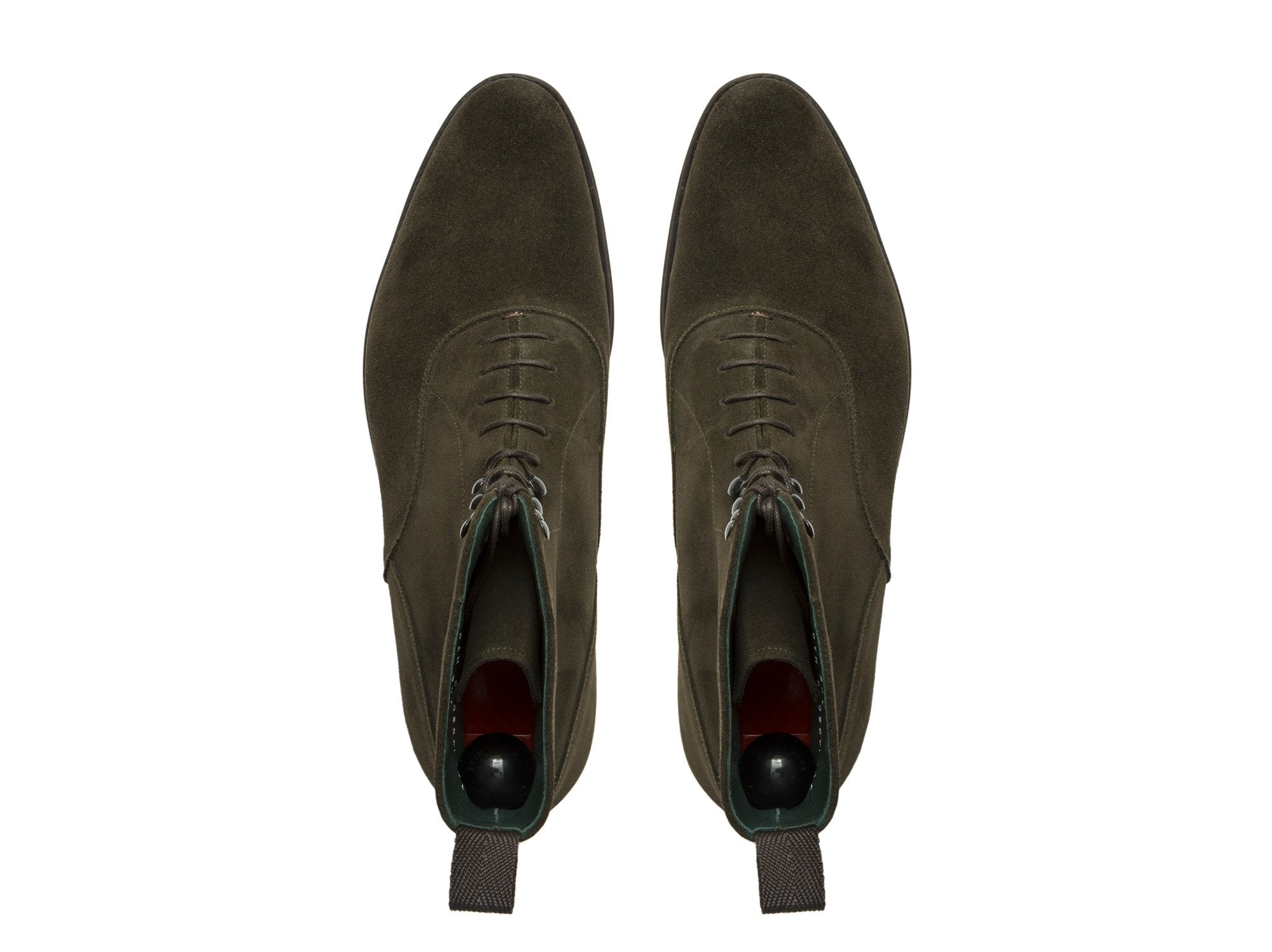 Wedgwood Moss Suede MTO TMG Last Country Rubber Sole - Buy Now