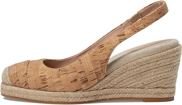 White Cork Wedge Heeled Sandals - Cole Haan