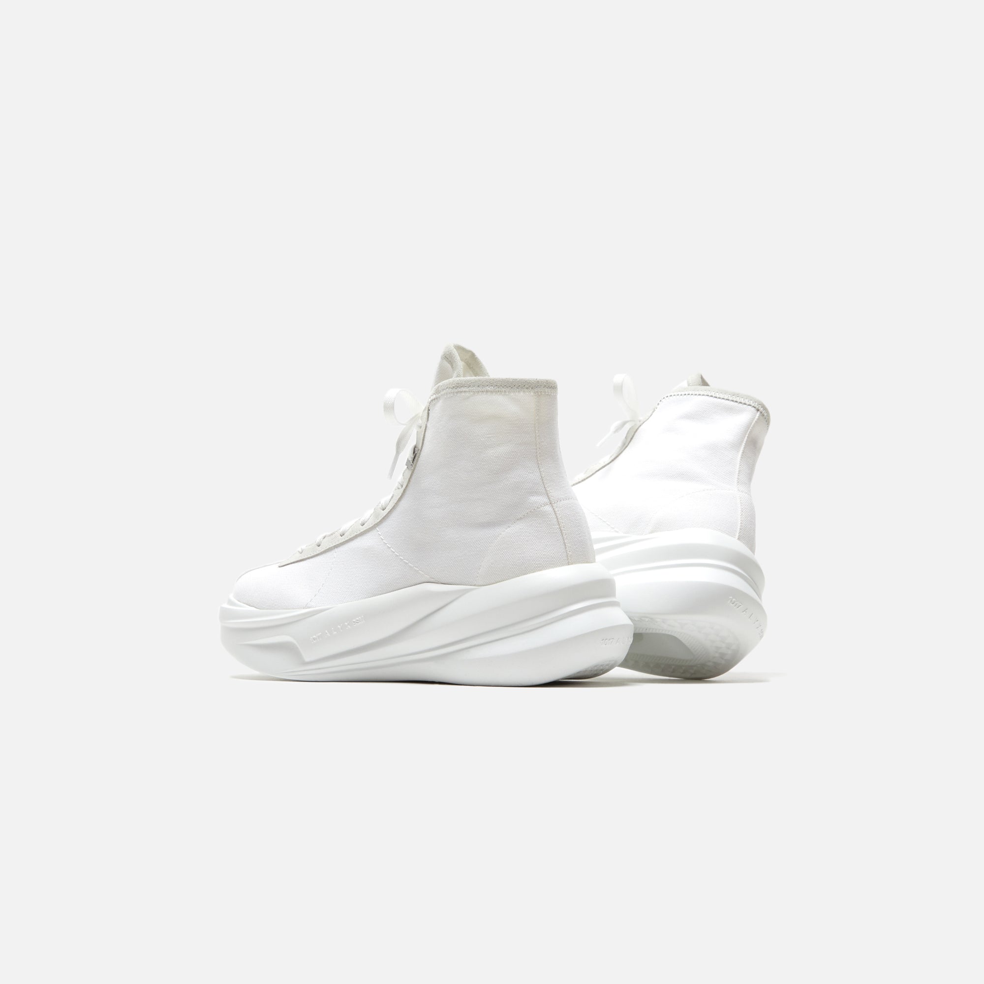 White High Top Sneaker by 1017 Alyx 9SM