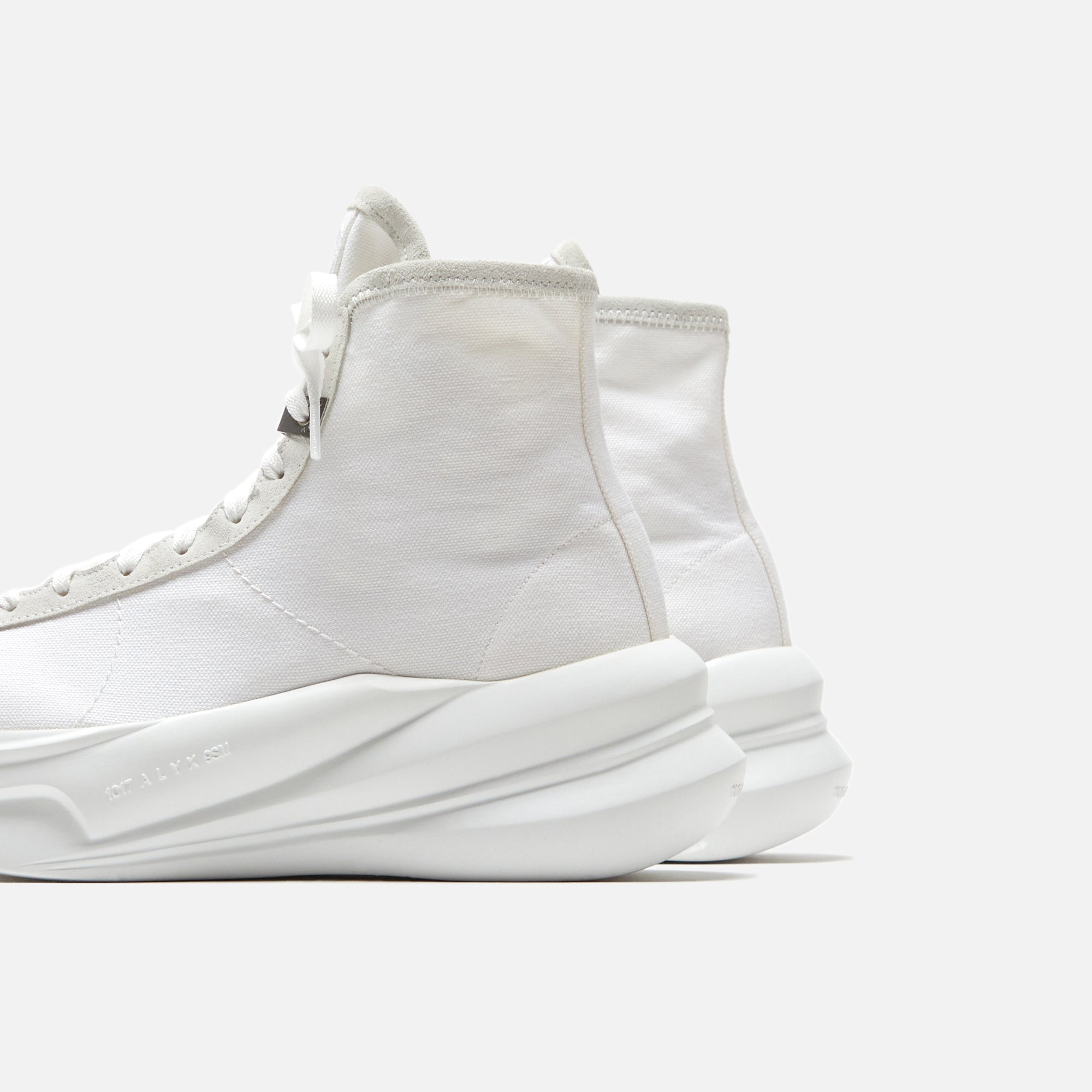 White High Top Sneaker by 1017 Alyx 9SM