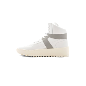 White leather Fear of God basketball sneaker - Perla