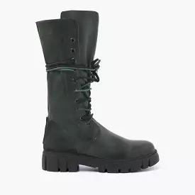 Women's Army Green Boots 74,467