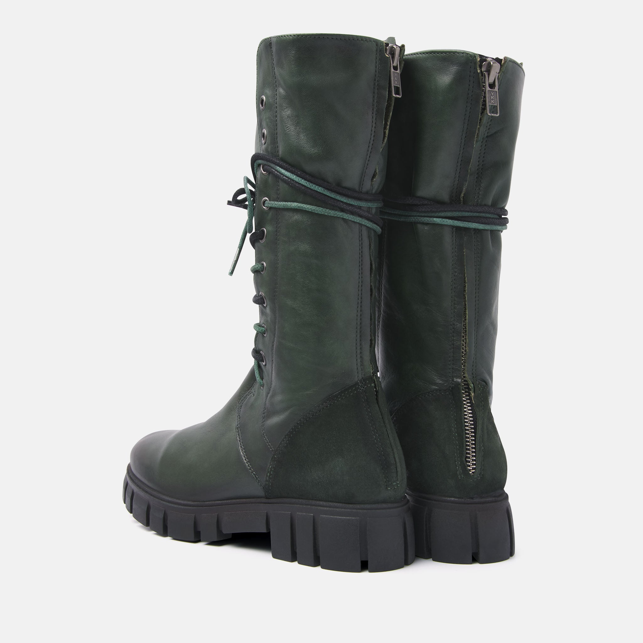 Women's Army Green Boots 74,467